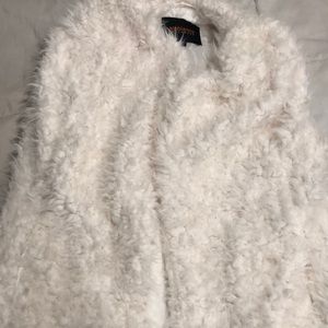Faux fur jacket